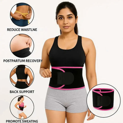 Adjustable Waist Trimmer Sweat Belt